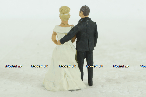 Фигурка Молодожены ( Свадьба),  608а, BM-Toys 1:43
