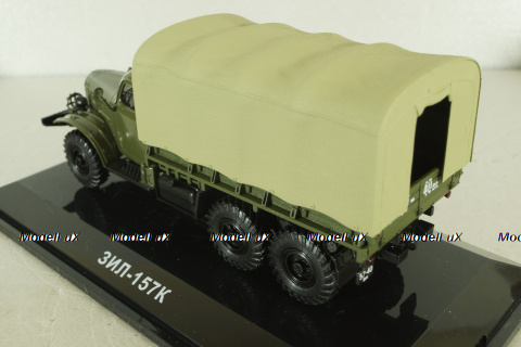 ЗИЛ 157К с лебедкой и тентом, 115701, DiP Models 1:43