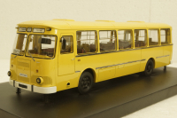 Лиаз-677М автобус, желтый, 1990г., Sabron 1:43 Лимитированный выпуск!