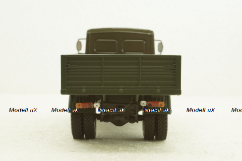 Маз-53371 бортовой 1987г, хаки Н208, Наш Автопром 1:43