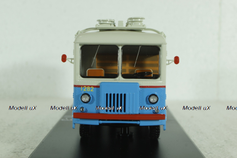 ТГ-2 троллейбус грузовой, бел/сини, SSM4049, SSM 1:43