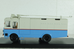 ТГ-2 троллейбус грузовой, бел/сини, SSM4049, SSM 1:43