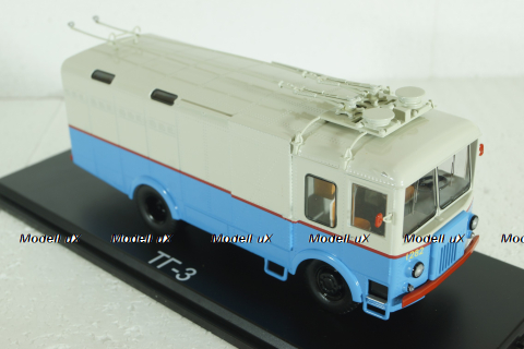 ТГ-2 троллейбус грузовой, бел/сини, SSM4049, SSM 1:43