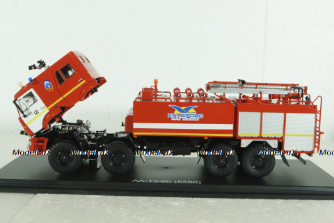 АА-13-60 (6560) Аэродромная, пожарная автоцистерна Камаз-6560, SSM1449, SSM 1:43