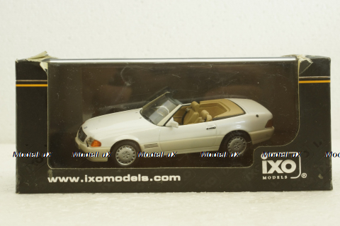 Mercedes SL500 R129, 1990 white, CLC195, IXO 1:43
