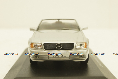 Mercedes SL500 (R129) 1989, silver, 4304000, Solido 1:43