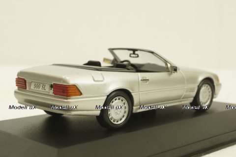Mercedes SL500 (R129) 1989, silver, 4304000, Solido 1:43