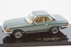 Mercedes 350SL Hard top, 1972 green, CLC193, IXO 1:43