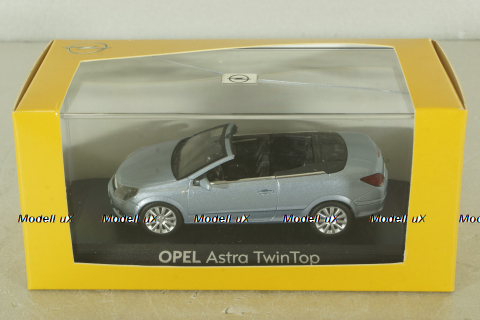 Opel Astra TwinTop 2006, blue, 93199366, Minichamps 1:43 