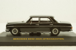 Mercedes 200/8 Strichachter, 1970 Black, CLC123, IXO 1:43