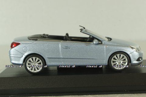 Opel Astra TwinTop 2006, blue, 93199366, Minichamps 1:43 