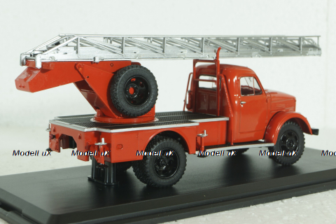 АЛ-17 (51) пожарная автолестница на шасси Газ-51, SSM1584, SSM 1:43