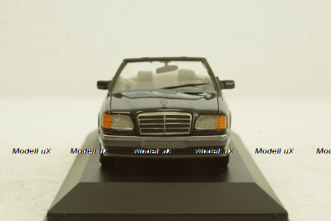 Mercedes E320 Cabriolet (A124) 1994 black,  430033530, Minichamps 1:43