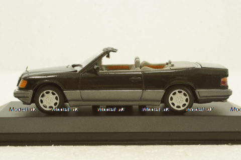 Mercedes E320 Cabriolet (A124) 1994 black,  430033530, Minichamps 1:43