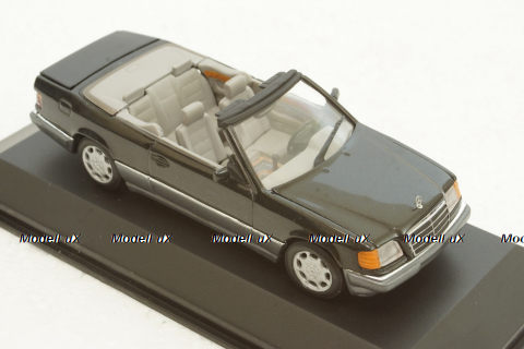 Mercedes E320 Cabriolet (A124) 1994 black,  430033530, Minichamps 1:43