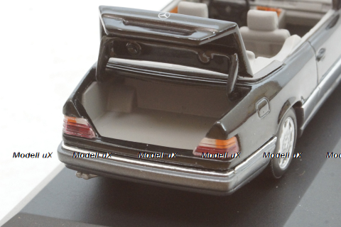 Mercedes E320 Cabriolet (A124) 1994 black,  430033530, Minichamps 1:43