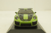 Porsche 911 (991 II) GT2 RS with gold rims 2018 green, 413067283, Minichamps 1:43