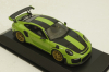 Porsche 911 (991 II) GT2 RS with gold rims 2018 green, 413067283, Minichamps 1:43