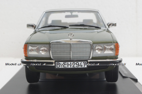 Mercedes 280CE 1980, green metallic, 183704, Norev 1:18