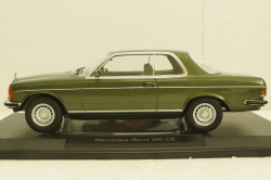 Mercedes 280CE 1980, green metallic, 183704, Norev 1:18