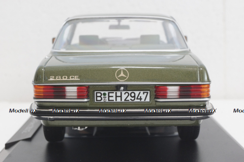 Mercedes 280CE 1980, green metallic, 183704, Norev 1:18