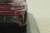 Porsche 911 (992) GT3 RS with Weissach-Package, rubin red/golden rims and black décor, 413062123, Minichamps 1:43 