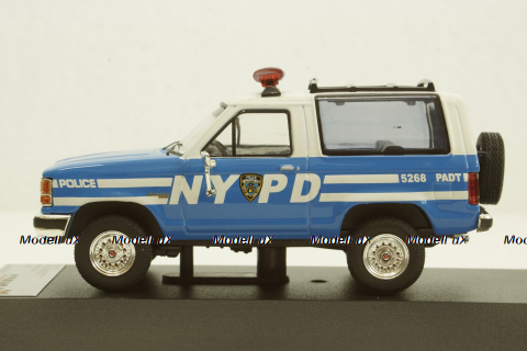 Ford Bronco II NYPD Police 1990, PRD199,  PremiumX 1:43
