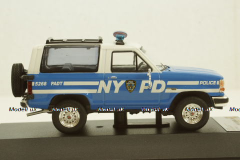 Ford Bronco II NYPD Police 1990, PRD199,  PremiumX 1:43