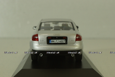 Audi A6 (C5) restyling 2001, silver, 20000000047001, Minichamps 1:43