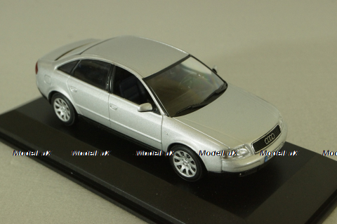 Audi A6 (C5) restyling 2001, silver, 20000000047001, Minichamps 1:43