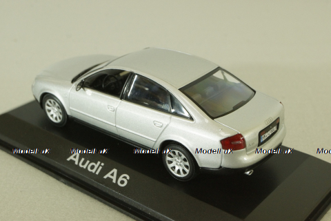 Audi A6 (C5) restyling 2001, silver, 20000000047001, Minichamps 1:43