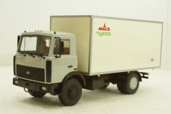 Маз-5337 КИ-5436 термобудка, білий, 101296, АвтоИстория 1:43