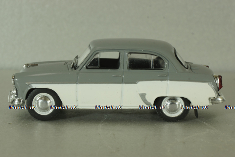 Москвич-407, серый, Автолегенды СССР №, 1:43