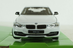 BMW 335i (F30), white, Welly 1:24