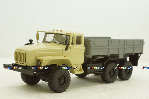 Урал-43202-31 борт, бежево/сірий, АвтоИстория 1:43