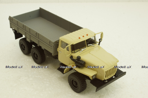 Урал-43202-31 борт, бежево/сірий, АвтоИстория 1:43
