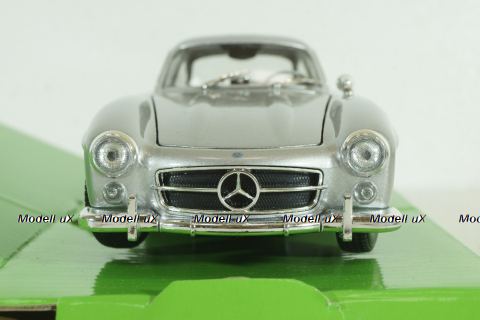 Mercedes 300 SL (W198) silver, 24064, Welly 1:24