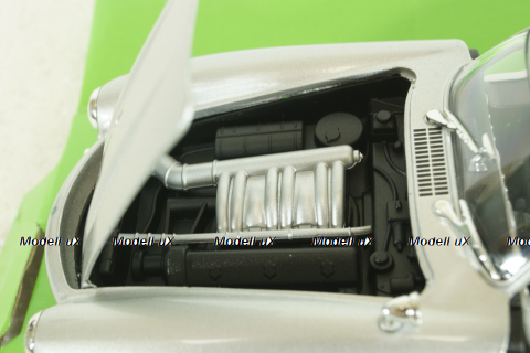 Mercedes 300 SL (W198) silver, 24064, Welly 1:24