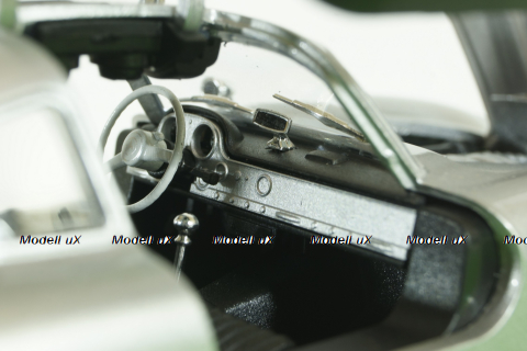 Mercedes 300 SL (W198) silver, 24064, Welly 1:24