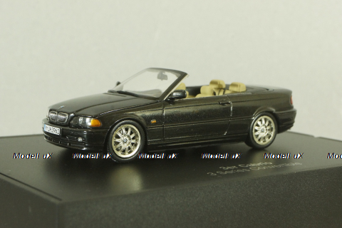 BMW 328 Cabriolet (E46) 1997, graphit, 80420009755, Minichamps 1:43