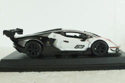 Lamborghini Essenza SCV12 N12, 2021, white black, BU28023, Burago 1:24