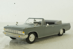 Зил-117Б, кабрио, серый, Автолегенды СССР №129 1:43