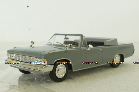 Зил-117Б, кабрио, серый, Автолегенды СССР №129 1:43