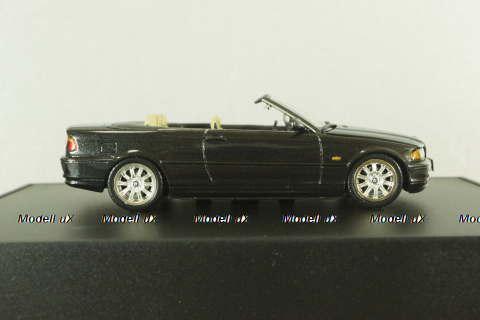 BMW 328 Cabriolet (E46) 1997, graphit, 80420009755, Minichamps 1:43