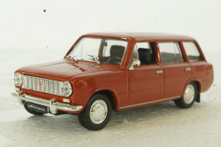 Ваз-2102 Жигули, красный,  Автолегенды СССР №47 1:43 с журналом! (ДЕФЕКТ)