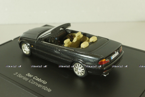 BMW 328 Cabriolet (E46) 1997, graphit, 80420009755, Minichamps 1:43