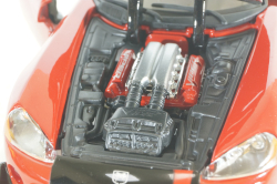 Dodge Viper SRT-10 Coupe, 2003, red/black, BU22114R, Burago 1:24