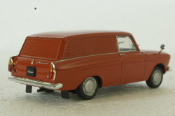 Москвич-434, красный, Автолегенды СССР №92 1:43