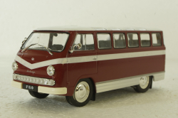 Раф-977Д, красно/белый, (ЗАПАКОВАННАЯ) Автолегенды СССР №132 1:43