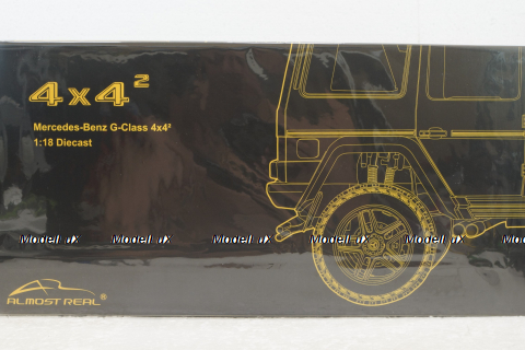 Mercedes G500 4x4² concept, white, ALM820203, Almost Real 1:18